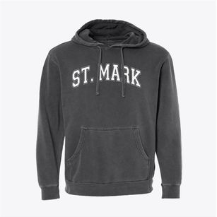 Saint Mark Elementary School Varsity Arch Pigment-Dyed Hoodie