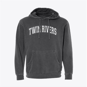 Twin Rivers Elementary School Varsity Arch Pigment-Dyed Hoodie