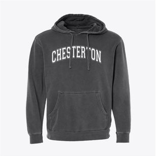 Chesterton Academy Varsity Arch Pigment-Dyed Hoodie
