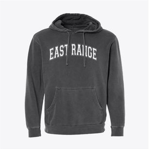 East Range Secondary Technical Center Varsity Arch Pigment-Dyed Hoodie
