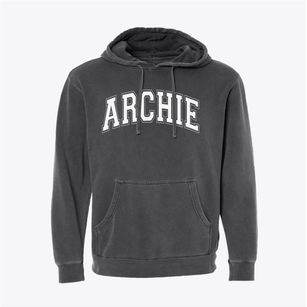 Archie School Varsity Arch Pigment-Dyed Hoodie