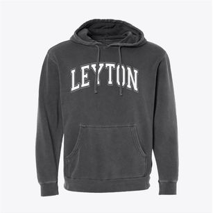 Leyton High School Varsity Arch Pigment-Dyed Hoodie