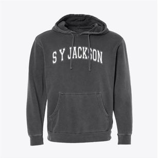 S Y Jackson Elementary School Varsity Arch Pigment-Dyed Hoodie