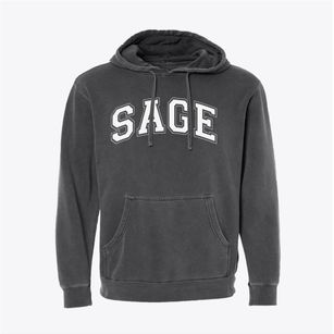Sage Junior High School Varsity Arch Pigment-Dyed Hoodie