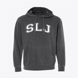Urban Assembly School For Law And Justice Varsity Arch Pigment-Dyed Hoodie