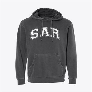 Sar Academy Varsity Arch Pigment-Dyed Hoodie