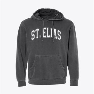 St Elias Parish Varsity Arch Pigment-Dyed Hoodie