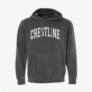 Crestline School Varsity Arch Pigment-Dyed Hoodie
