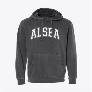 Alsea School Varsity Arch Pigment-Dyed Hoodie