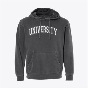 University High School Varsity Arch Pigment-Dyed Hoodie