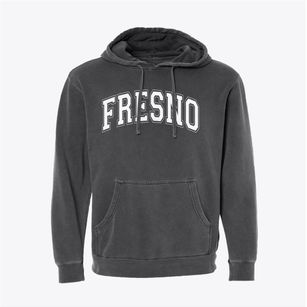 Fresno Christian School Varsity Arch Pigment-Dyed Hoodie