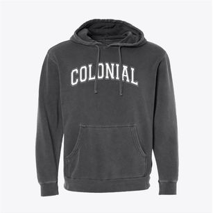 Colonial Middle School Varsity Arch Pigment-Dyed Hoodie