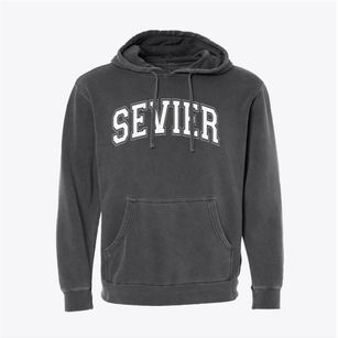 Sevier Middle School Varsity Arch Pigment-Dyed Hoodie