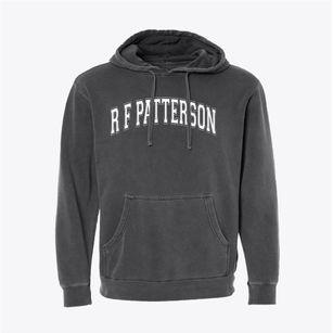 R F Patterson Elementary School Varsity Arch Pigment-Dyed Hoodie