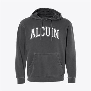 Alcuin Varsity Arch Pigment-Dyed Hoodie