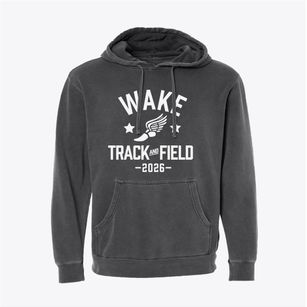 Wake Prep Academy Track and Field Pigment-Dyed Hoodie