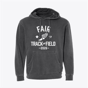 Fair Elementary School Track and Field Pigment-Dyed Hoodie