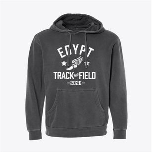 Egypt Elementary School Track and Field Pigment-Dyed Hoodie