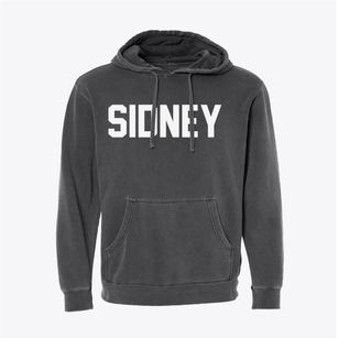 Sidney Nebraska Classic Block Pigment-Dyed Hoodie
