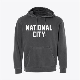 National City California Classic Block Pigment-Dyed Hoodie