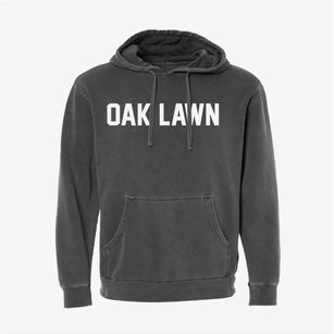 Oak Lawn Illinois Classic Block Pigment-Dyed Hoodie