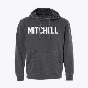 Mitchell Indiana Classic Block Pigment-Dyed Hoodie