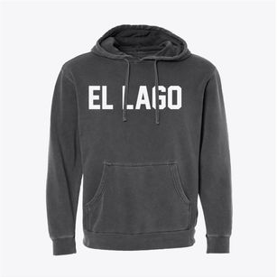 El Lago Texas Classic Block Pigment-Dyed Hoodie