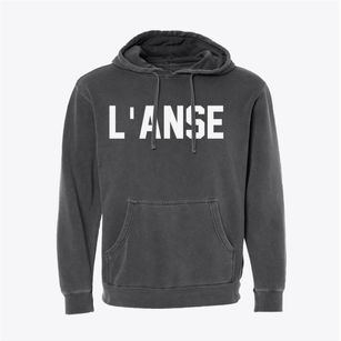L'anse Michigan Classic Block Pigment-Dyed Hoodie