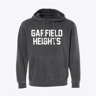 Garfield Heights Ohio Classic Block Pigment-Dyed Hoodie