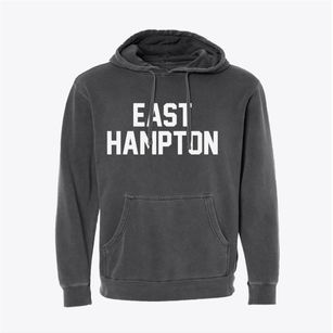 East Hampton New York Classic Block Pigment-Dyed Hoodie