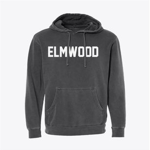 Elmwood Nebraska Classic Block Pigment-Dyed Hoodie