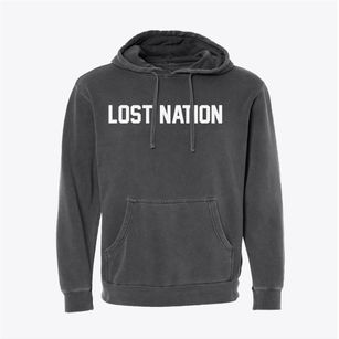 Lost Nation Illinois Classic Block Pigment-Dyed Hoodie
