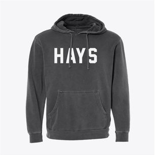 Hays Kansas Classic Block Pigment-Dyed Hoodie