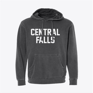 Central Falls Rhode Island Classic Block Pigment-Dyed Hoodie