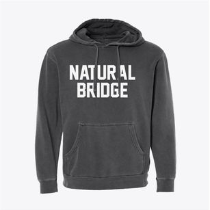 Natural Bridge New York Classic Block Pigment-Dyed Hoodie