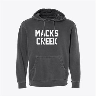 Macks Creek Missouri Classic Block Pigment-Dyed Hoodie