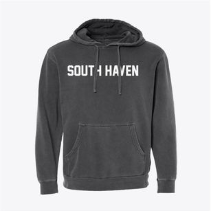 South Haven Kansas Classic Block Pigment-Dyed Hoodie