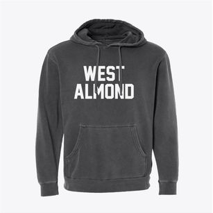 West Almond New York Classic Block Pigment-Dyed Hoodie
