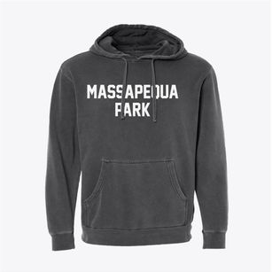 Massapequa Park New York Classic Block Pigment-Dyed Hoodie
