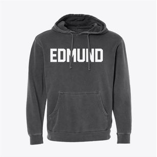 Edmund Wisconsin Classic Block Pigment-Dyed Hoodie