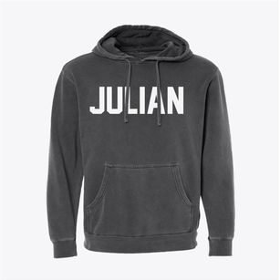 Julian Pennsylvania Classic Block Pigment-Dyed Hoodie