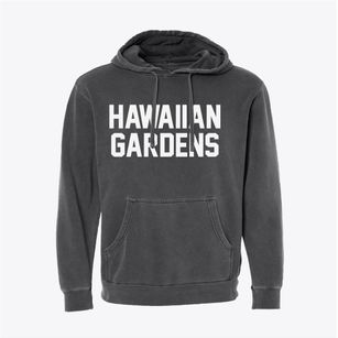 Hawaiian Gardens California Classic Block Pigment-Dyed Hoodie