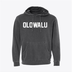 Olowalu Hawaii Classic Block Pigment-Dyed Hoodie
