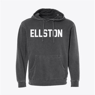 Ellston Iowa Classic Block Pigment-Dyed Hoodie