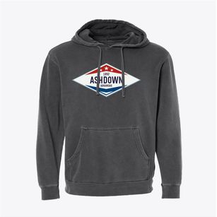 Ashdown Arkansas Diamond Star Pigment-Dyed Hoodie