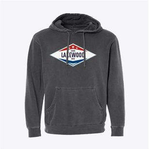 Lakewood Ohio Diamond Star Pigment-Dyed Hoodie