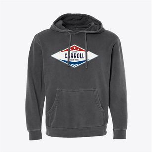 Carroll New York Diamond Star Pigment-Dyed Hoodie
