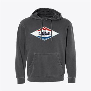 Randall Wisconsin Diamond Star Pigment-Dyed Hoodie
