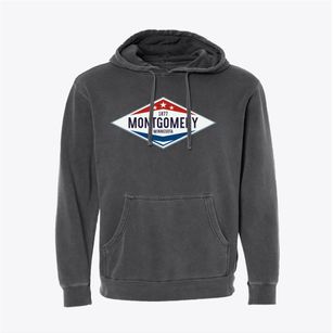 Montgomery Minnesota Diamond Star Pigment-Dyed Hoodie