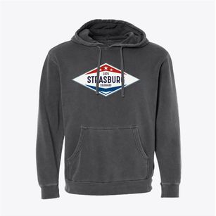 Strasburg Colorado Diamond Star Pigment-Dyed Hoodie